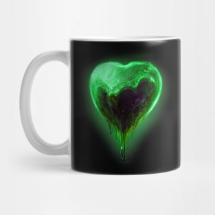 Green Heart Mug